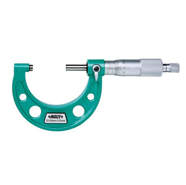 INSIZE OUTSIDE MICROMETER SCREW GAUGE 0.01MMX100125MM 3203125A Tool Champ