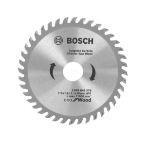 BOSCH TCT WOOD CUTTING CIRCULAR SAW BLADE 4" 110MM 40TEETH (PACK OF 3)
