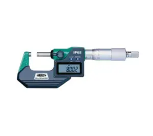INSIZE DIGITAL OUTSIDE MICROMETER 0-25MM IP65 RATED 3108-25A