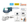 INSIZE DIGITAL OUTSIDE MICROMETER 0-25MM IP65 RATED 3108-25A