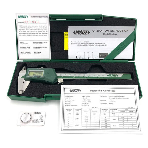 INSIZE DIGITAL VERNIER CALIPER 300MM 12" 1108-300