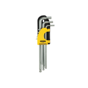 STANLEY BALL POINT HEX ALLEN KEY SET EXTRA LONG ARM METRIC MM 94-158