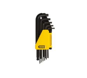 STANLEY BALL POINT HEX ALLEN KEY SET LONG ARM INCHES IMPERIAL 69-257