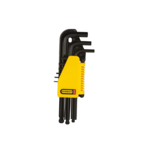 STANLEY BALL POINT HEX ALLEN KEY SET LONG ARM METRIC MM 69-256