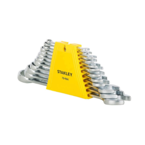 STANLEY COMBINATION SPANNER SET OPEN+RING 6MM-22MM DIY 70-964E (12PCS SET)