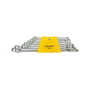 STANLEY COMBINATION SPANNER SET OPEN+RING 8MM-19MM DIY 70-963E (8PCS SET)