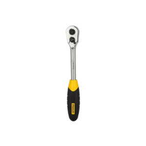 STANLEY CUSHIONGRIP PEAR HEAD RATCHET HANDLE 1/2″ SQUARE DRIVE STMT 95893-8B