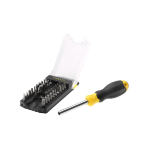 STANLEY CUSHIONGRIP SCREWDRIVER BIT SET 35IN1 DIY STHT0-70885