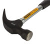 STANLEY STEEL HANDLE CLAW HAMMER FOR NAIL REMOVAL DIY 560GMS 20" 51-158