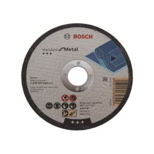 BOSCH METAL CUTTING WHEEL 5" 125MM BLACK (PACK OF 20) 2608603166