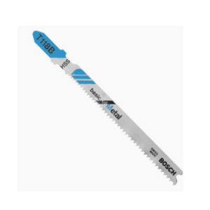 BOSCH HSS JIGSAW BLADE FOR METAL CUTTING T118B (PACK OF 10)